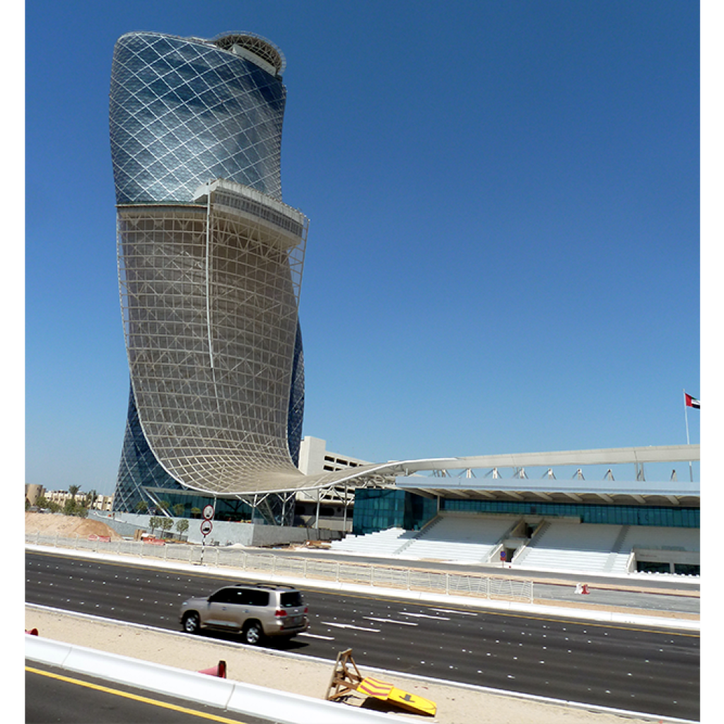 برج أبو ظبي المائل5