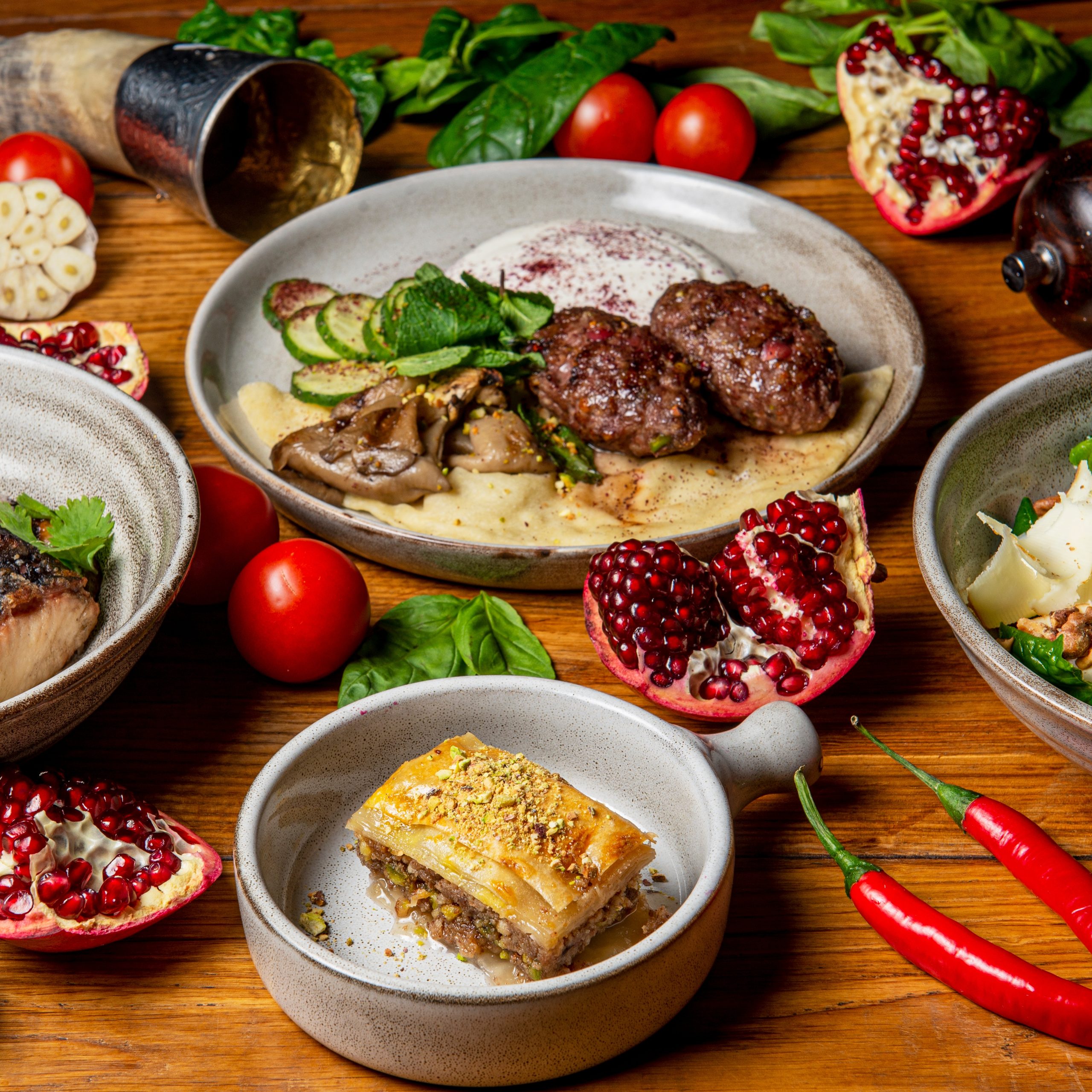 مطاعم المأكولات العربية في مدينة تبليسي
