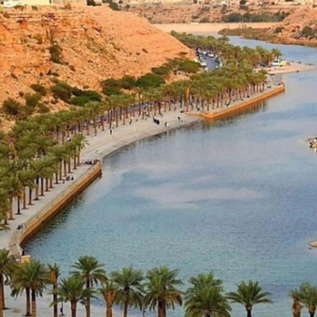 حديقة ومنتزه بحيرة سد نمار بالرياض