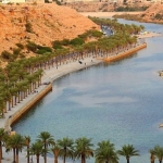 حديقة ومنتزه بحيرة سد نمار بالرياض