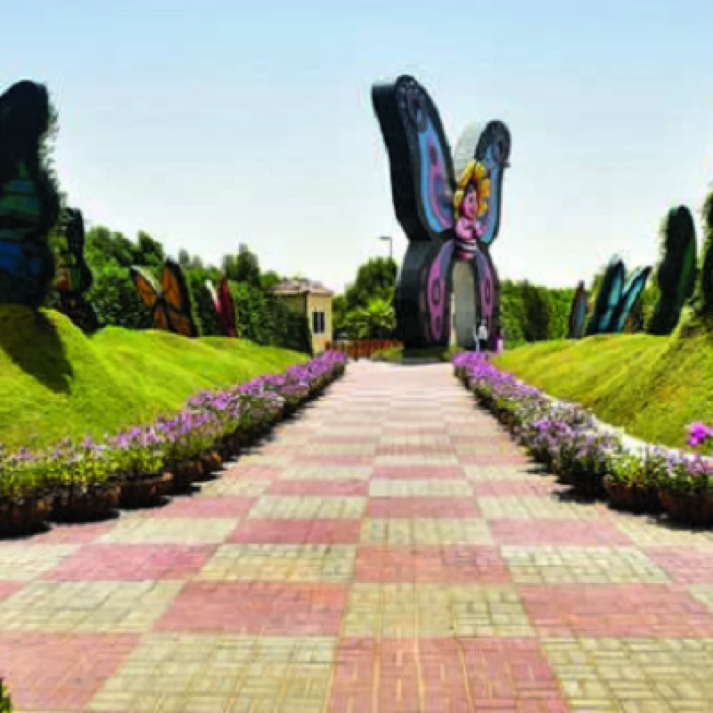 حديقة الفراشات بدبي ٤