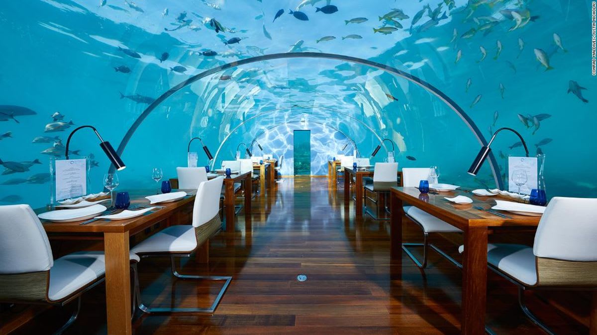 أفضل المطاعم في جزر المالديف