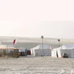 التخييم في شاطئ الدخان1