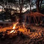 التخييم في شاطئ الدخان2