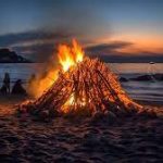 التخييم في شاطئ الدخان3