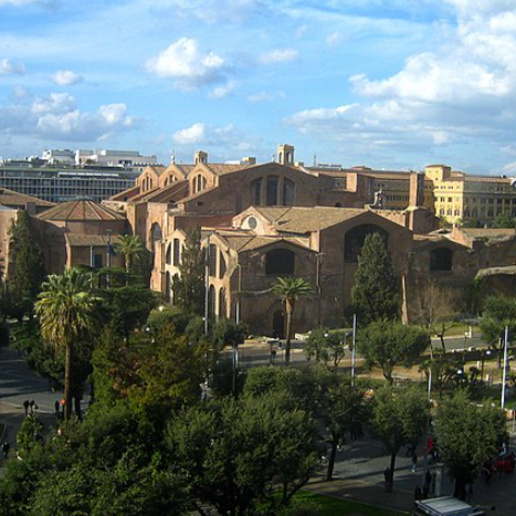 حمامات ديوكلتيانوس (6)