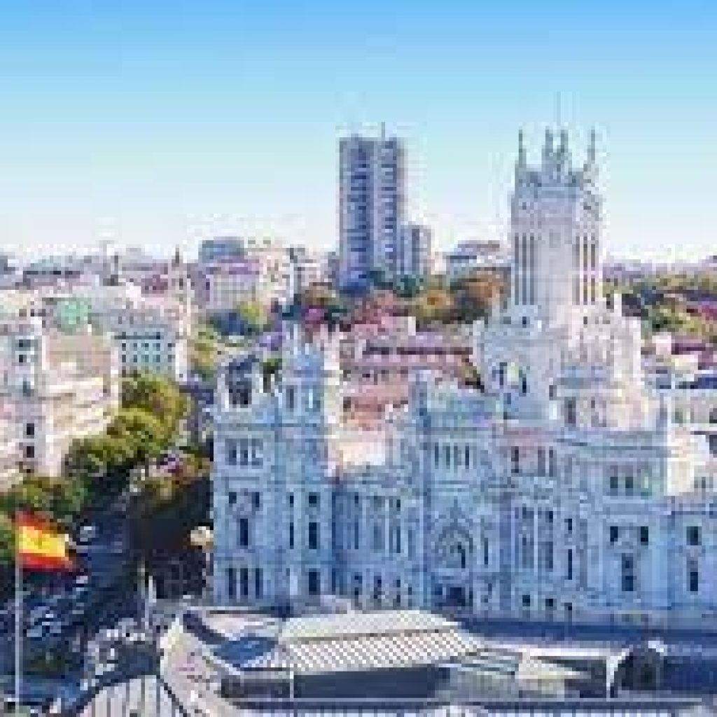 رحلة من مدينة برشلونة إلى مدينة مدريد