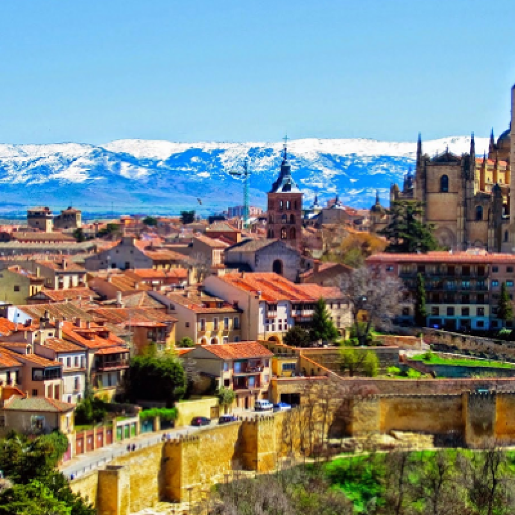 رحلة من مدينة برشلونة إلى مدينة مدريد