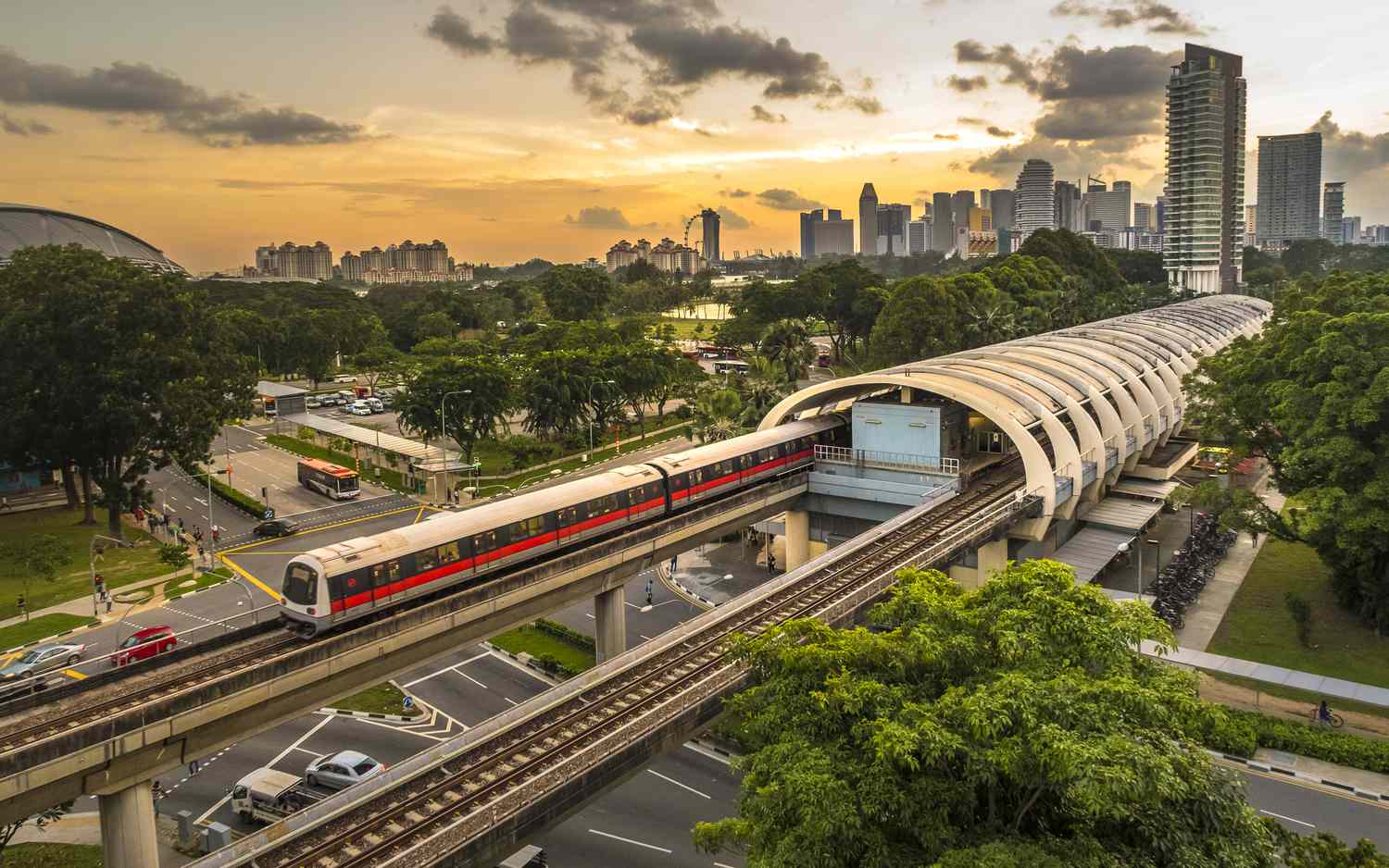 أفضل وسائل المواصلات في مدينة سنغافورة