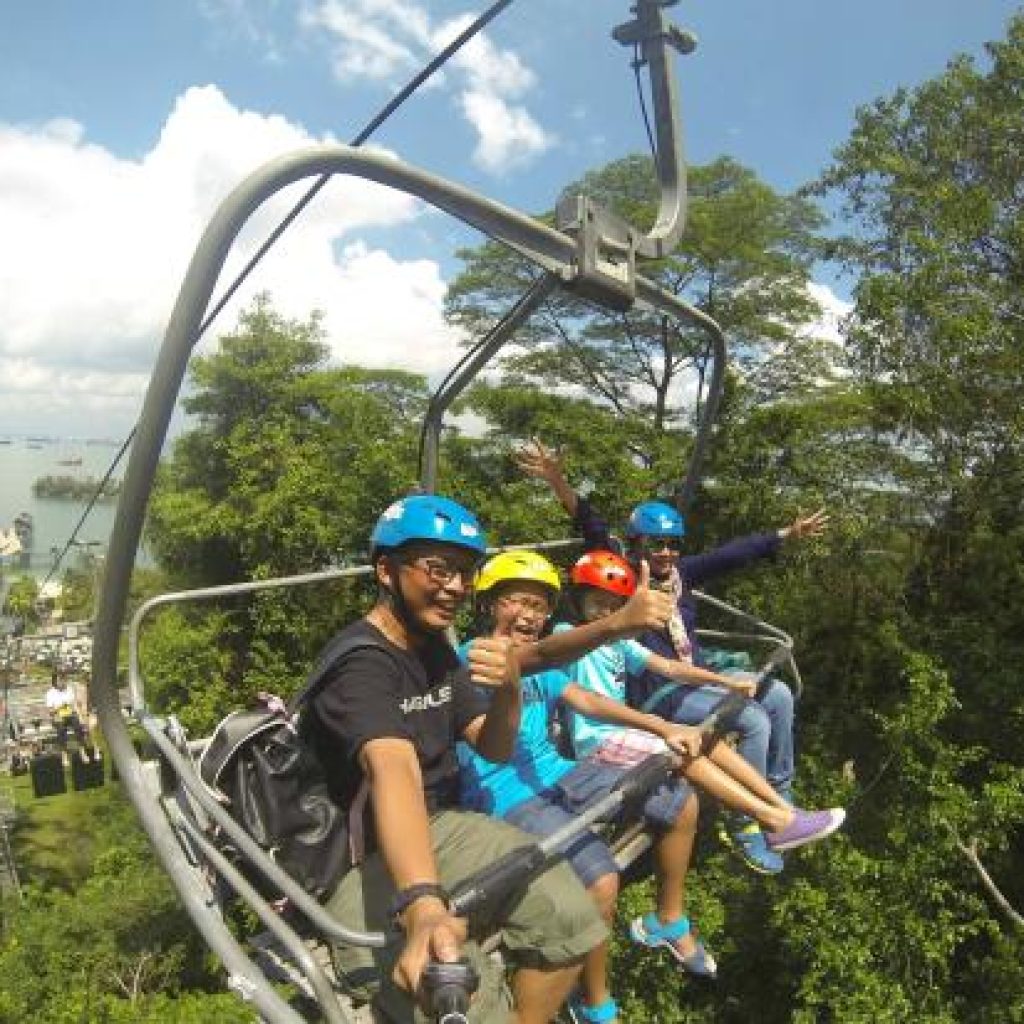 ملاهي سكاي لاين لوج سينتوسا ٢